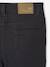 Slim-fit trousers for girls with a slim build anthracite+rosy 