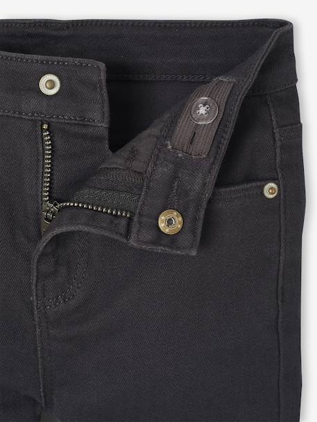 MorphologiK slim trousers for girls anthracite+rosy 