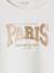 Long-Sleeved T-Shirt for Girls, BASICS ecru+pale pink 