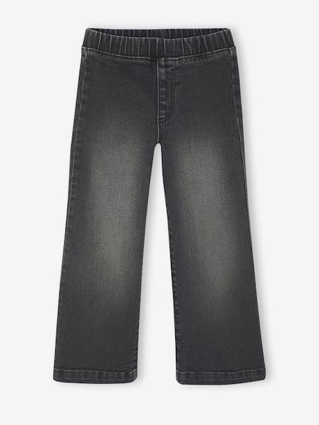 Girls' denim jeggings deep blue+denim grey+light blue+medium blue 
