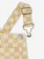 Chequered Dungarees for Girls chequered yellow 