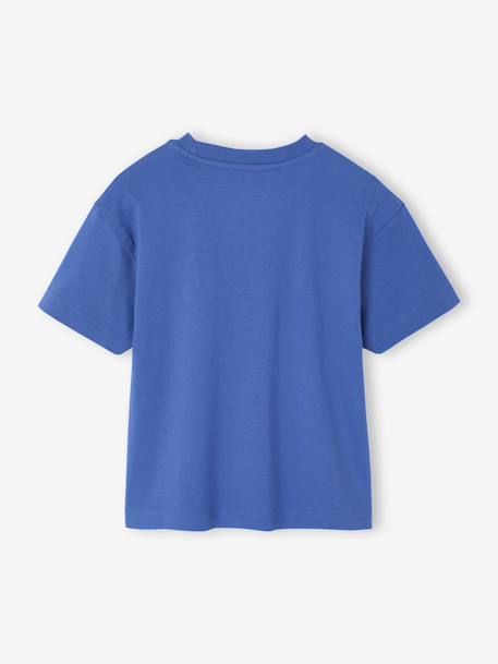 T-Shirt with Print on the Front for Boys blue 