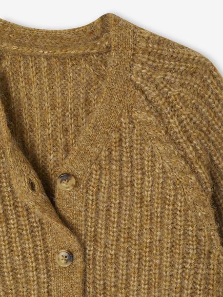 Knitted Cardigan olive 