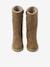 Zip-Up Faux-Fur Lined Boots for Girls camel 