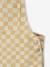 Chequered Dungarees for Girls chequered yellow 