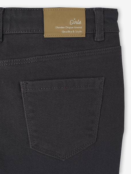 MorphologiK slim trousers for girls anthracite+rosy 