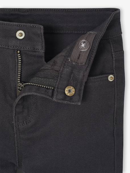MorphologiK slim trousers for girls, medium anthracite+rosy 