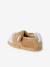Slippers with shiba plush look for children beige 