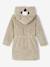 Hooded Bear Bathrobe for Boys ecru 