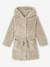 Hooded Bear Bathrobe for Boys ecru 