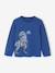 Dinosaur Print Flannel Pyjamas for Boys navy blue 