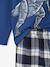Dinosaur Print Flannel Pyjamas for Boys navy blue 