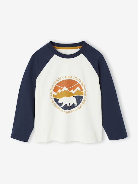 Flannel Bear Pyjamas for Boys ochre 