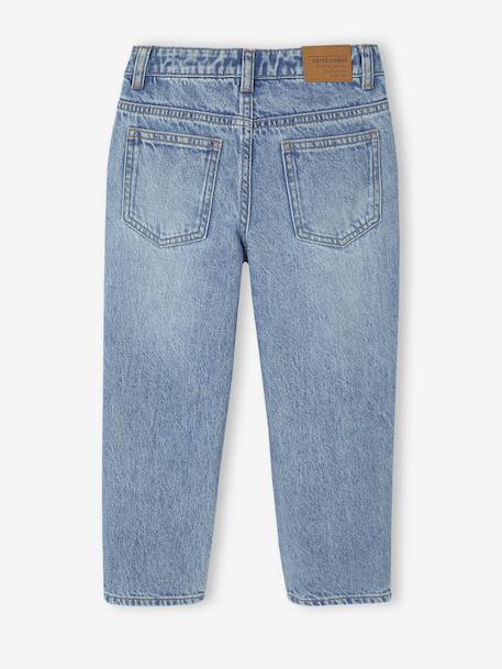 Faded 5-Pocket Straight Leg Jeans for Boys double stone 