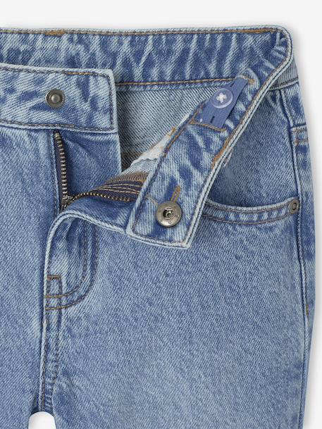 Faded 5-Pocket Straight Leg Jeans for Boys double stone 