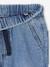 Loose Fit Denim Cargo Trousers for Boys double stone 