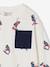 Long-Sleeved T-Shirt with a HAPPY LA Print for Boys printed white 