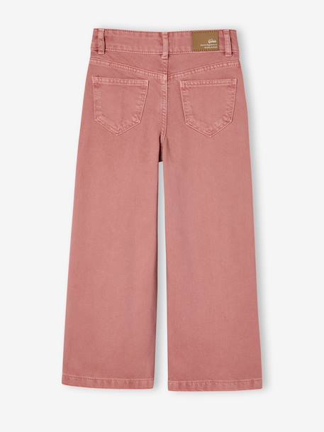 Wide Leg MorphologiK Trousers for Girls coral+grey green+khaki+old rose 