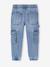 Loose Fit Denim Cargo Trousers for Boys double stone 