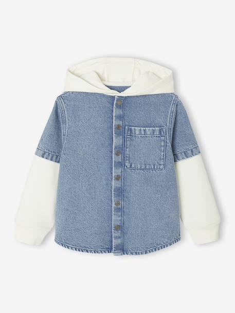Shirt with Layered Effect for Boys double stone 
