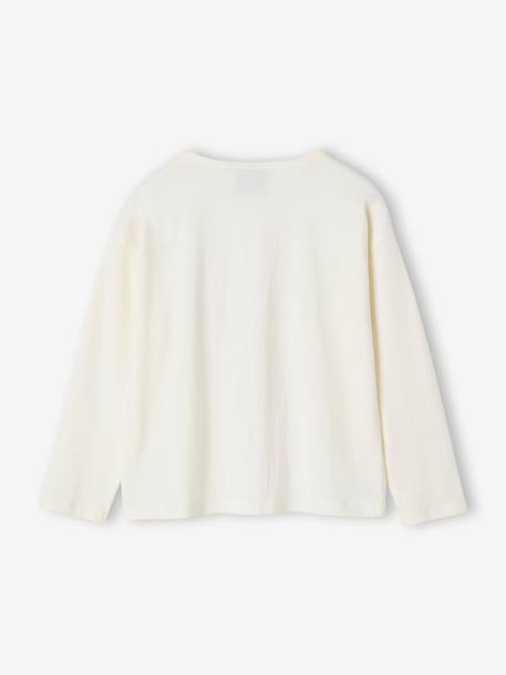 Girls' Snoopy Peanuts® long-sleeved T-shirt ecru 