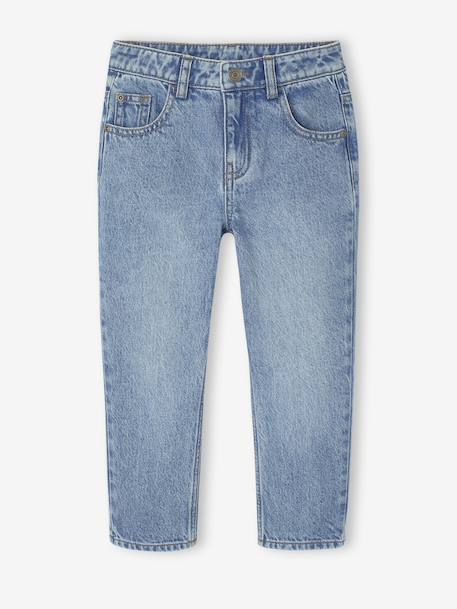 Faded 5-Pocket Straight Leg Jeans for Boys double stone 