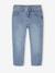 Faded 5-Pocket Straight Leg Jeans for Boys double stone 