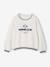 Tennis Club Motif Sweatshirt for Girls ecru 