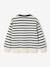 Sweatshirt with Wide Stripes & Bouclé Badge for Boys striped blue+striped green+striped red 