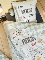 Bedding & Decor-Child's Bedding-Duvet Cover Set + Pillowcase for Children, ROCK MUSIC 