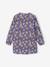 Customisable Flowers girl's smock navy blue 