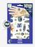 Nighttime Reflections Tattoos, DJECO blue 