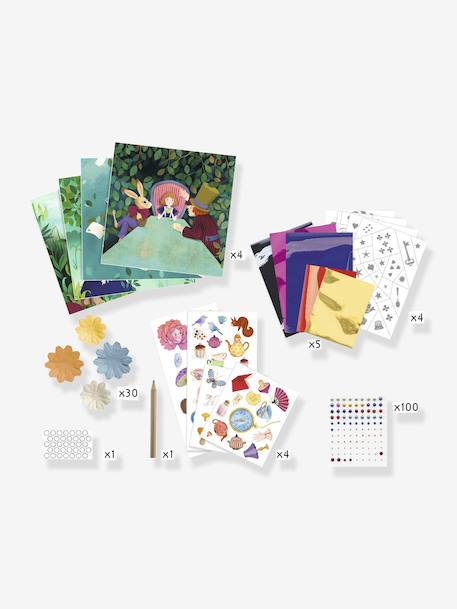 Tales to Decorate - Alice in Wonderland, DJECO violet 