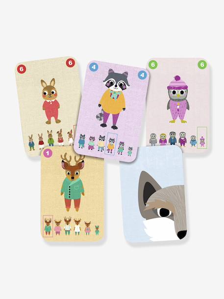 Familou DJECO card game blue 