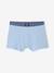 Pack of 5 Plain Boxers for Boys blue 