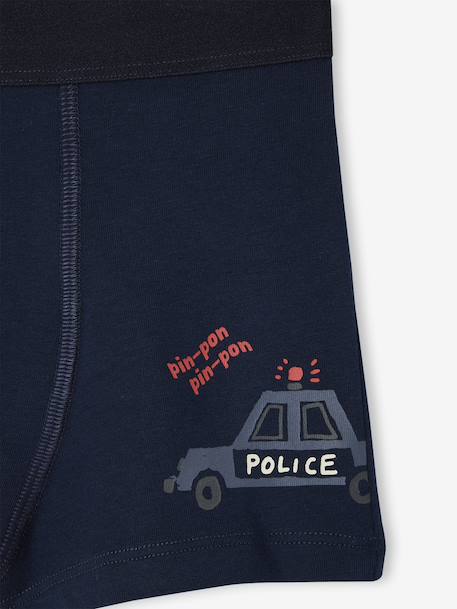 Pack of 5 Car Boxer Shorts for Boys double stone 