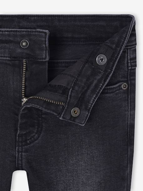 Slim morphological jeans for boys size medium black denim+Dark Blue+Dark Grey+Denim Blue+denim grey+double stone 