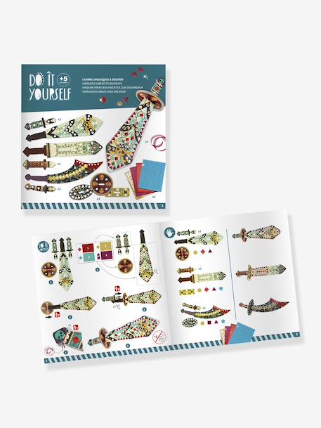 Creative kit Like a pirate - 3 swords DJECO multicoloured 
