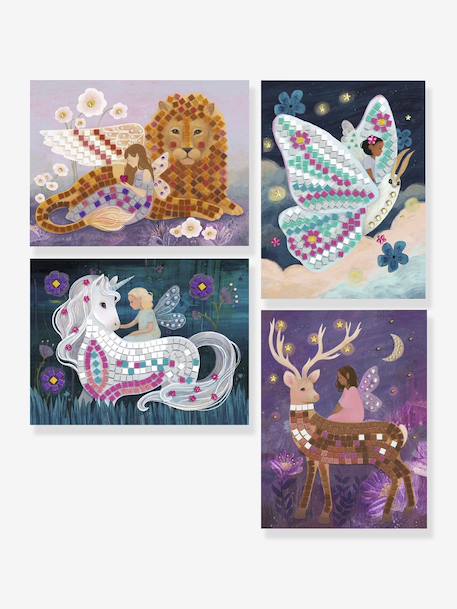 DJECO Mosaic Kit - Enchanted World violet 