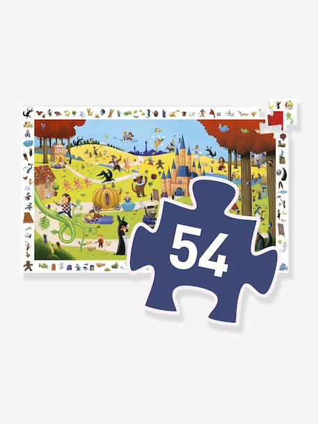 54-Piece Tales Observation Puzzle by DJECO Green 