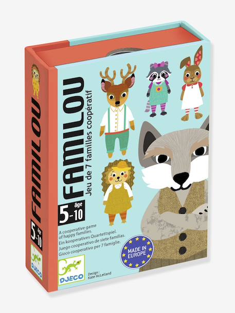 Familou DJECO card game blue 
