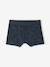 Pack of 7 Striped & Bear Print Boxers for Boys green 
