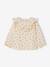 T-shirt with a blouse-style print for babies vanilla 