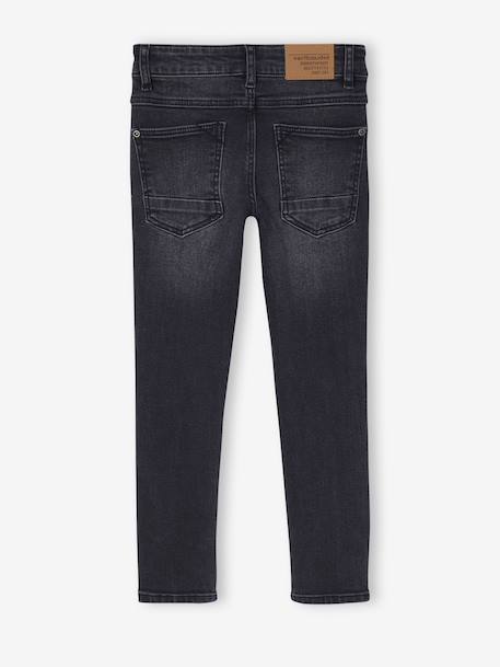 Morphological slim thin jeans for boys black denim+Dark Blue+Dark Grey+Denim Blue+denim grey+double stone 