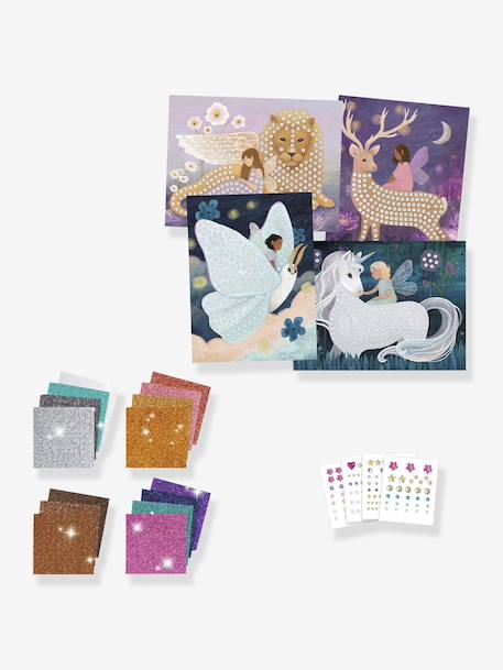 DJECO Mosaic Kit - Enchanted World violet 
