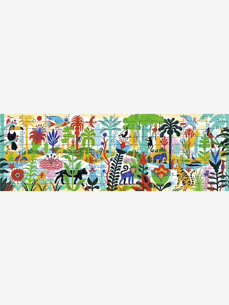 Puzzle Gallery 100pcs - Jungle, DJECO multicoloured 