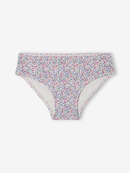 Pack of 7 Assorted Briefs for Girls fuchsia 