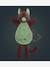 Glow-In-The-Dark Comforter / Soft Toy, LILLIPUTIENS blue+rose 