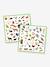 160 Fauna Stickers, DJECO green 