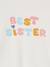 'Best Sister' Pyjamas in Ribbed Jersey Knit, for Girls ecru 